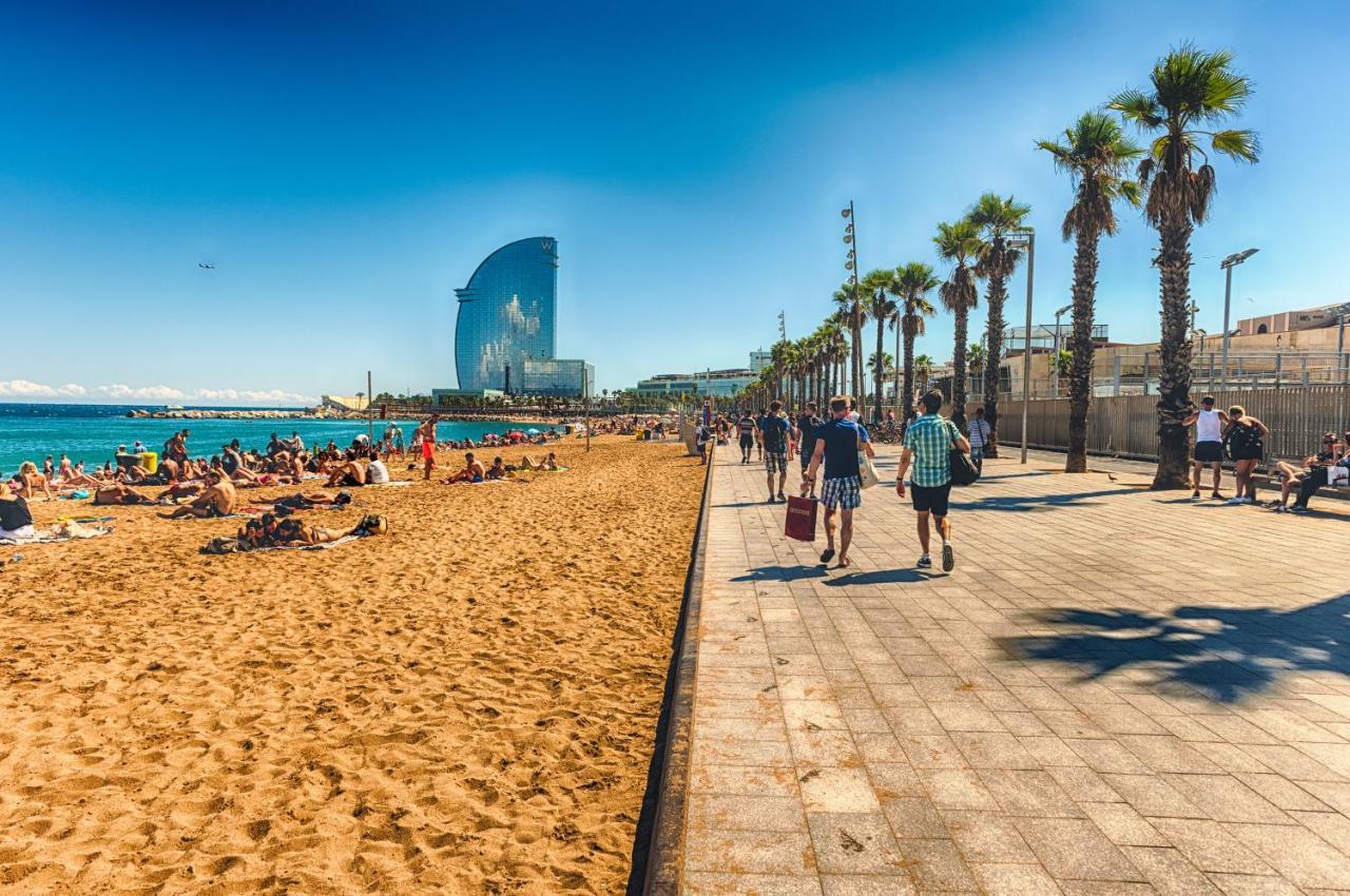 Charming Boat House In Barcelona With Big Terrace And Solarium Hotel Sant Adrià de Besòs Kültér fotó